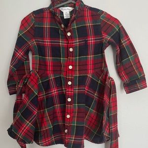 Ralph Lauren plaid dress 9M